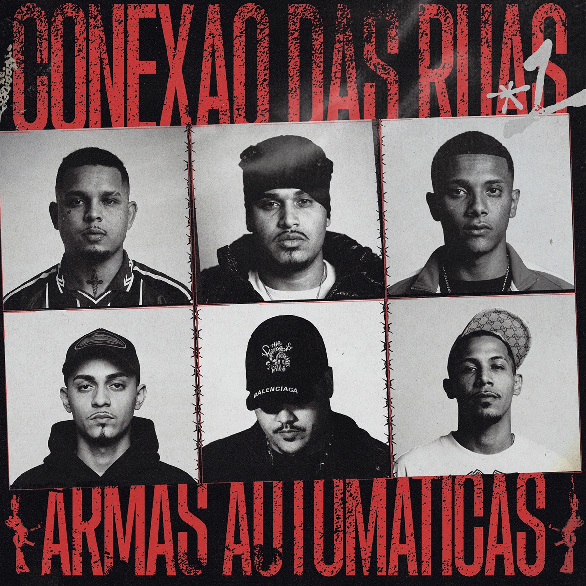 CONEXÃO DAS RUAS *1 ARMAS AUTOMÁTICAS (feat. Malvadin & Vt no beat) - Single by Melt77, Putodiparis, Hashi & Pior Versão de Mim album cover