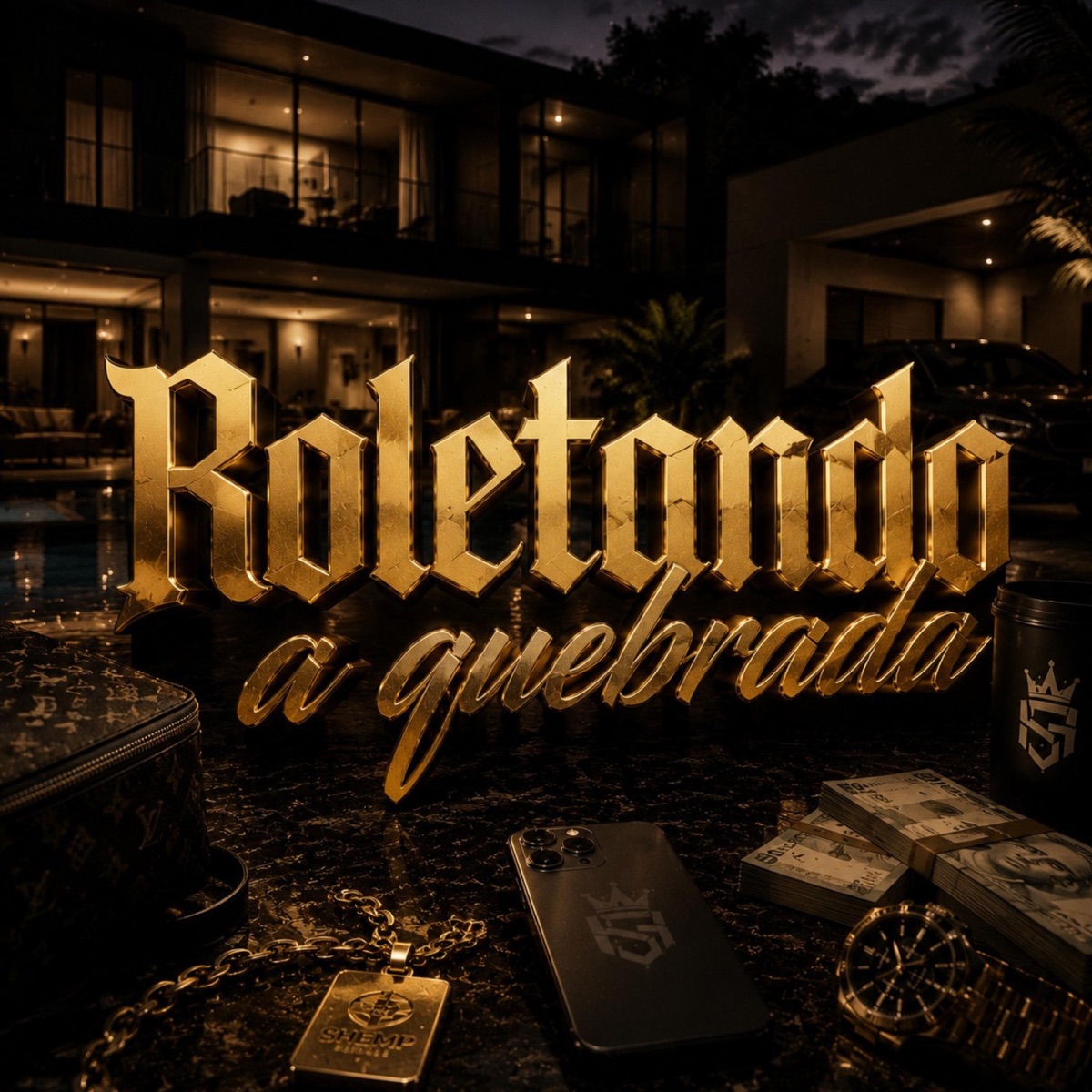 Roletando Na Quebrada - Single by Shemp Records, MC CARLINHOS JH & Prime Flow album cover