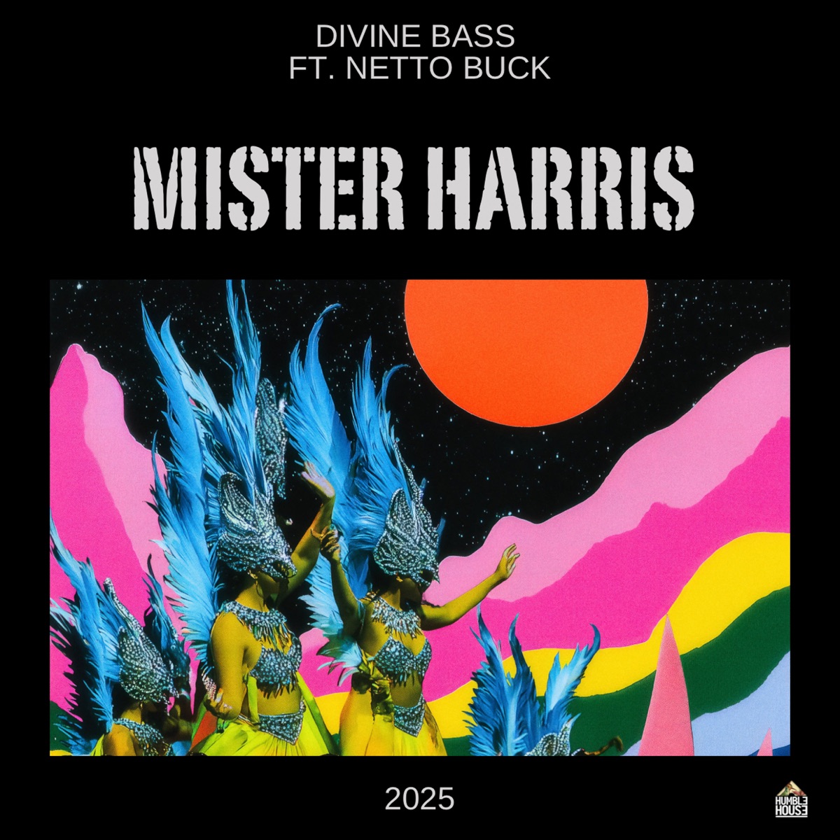 Divine Bass (feat. Netto Buck) - Single by Mister Harris album cover