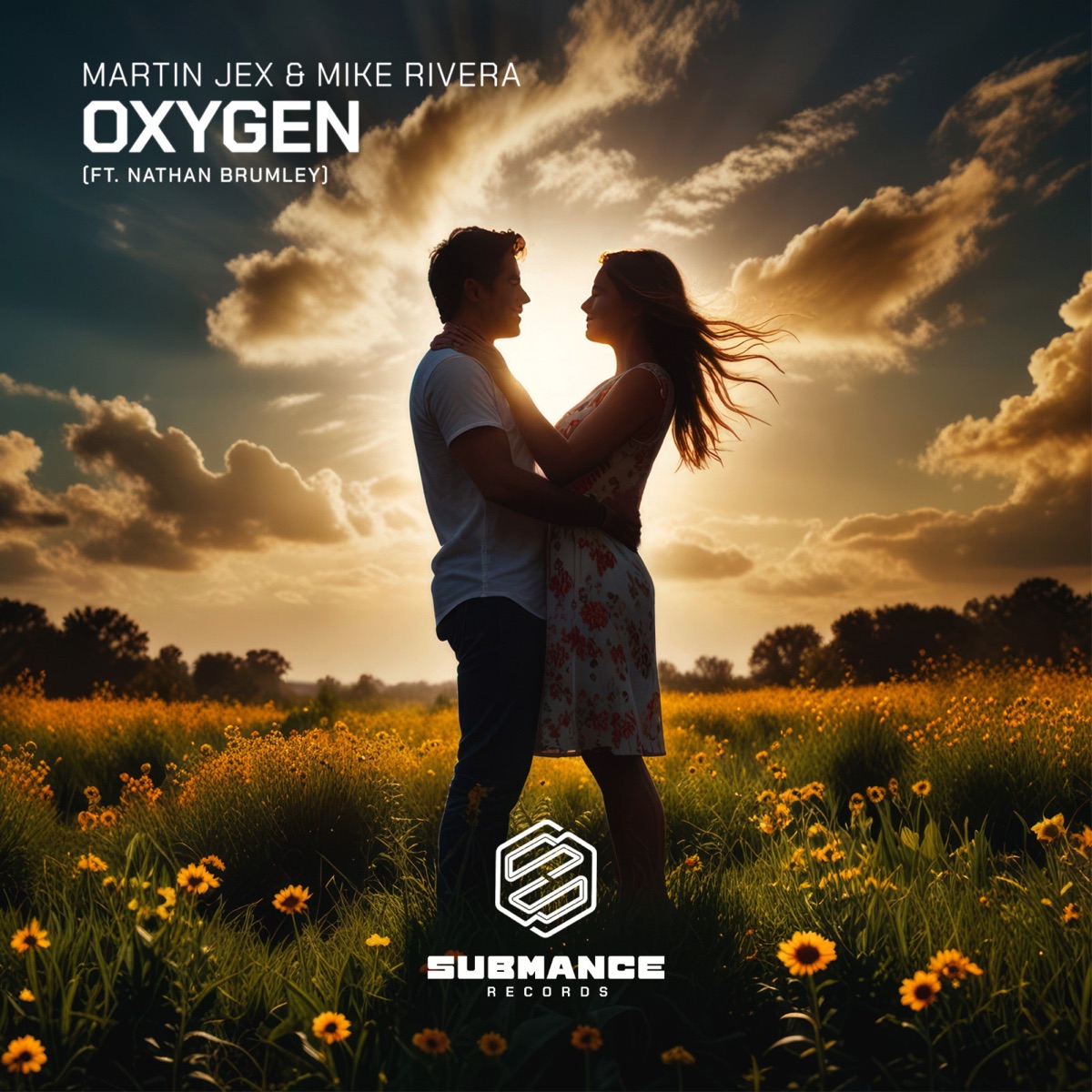 Oxygen (feat. Nathan Brumley) - Single by Martin Jex & Mike Rivera album cover