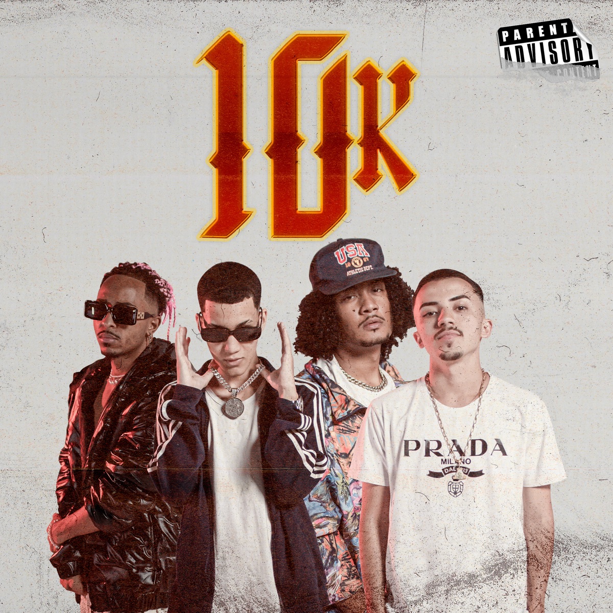10 K (feat. KOST) - Single by Pinke, Granfino & SLED album cover