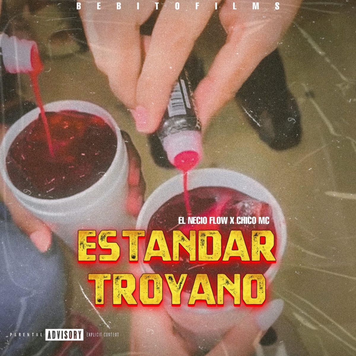 ESTANDAR TROYANO (feat. Chico MC) - Single by El Necio Flow album cover