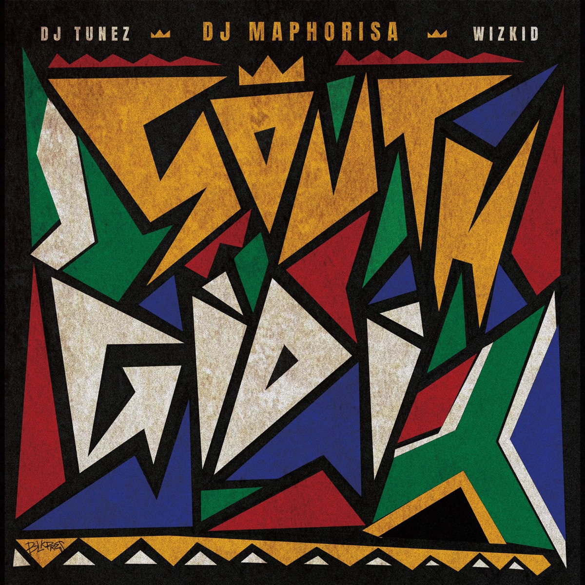 SOUTH GIDI - Single by DJ Tunez, DJ Maphorisa & Wizkid album cover