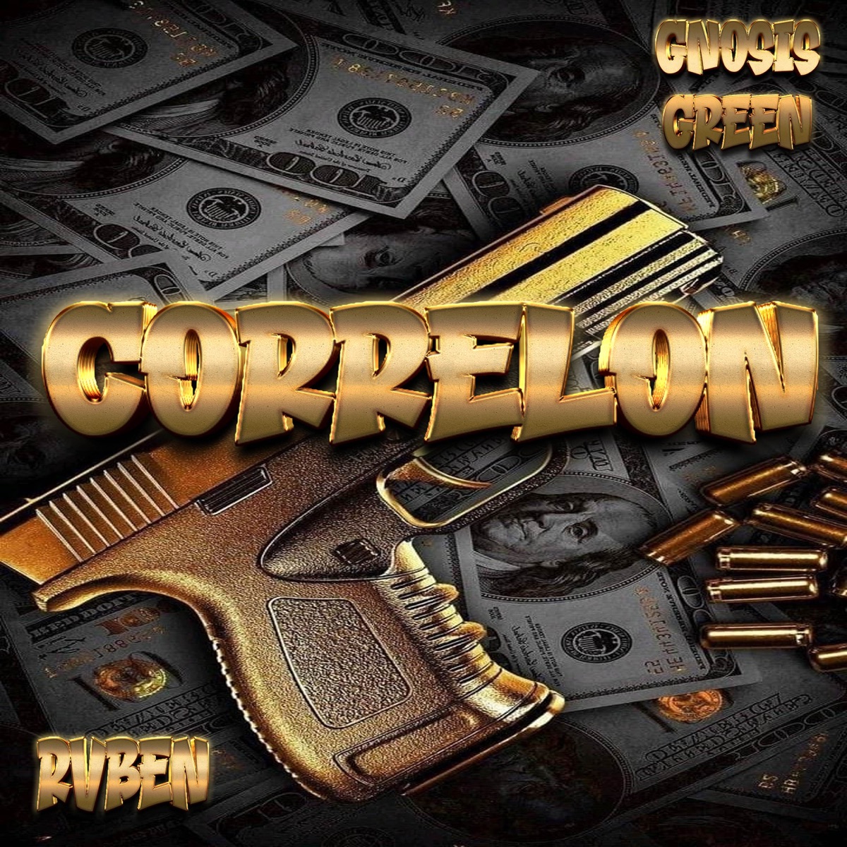 Correlon - Single by Gnosis Green & Rvben en el beat album cover