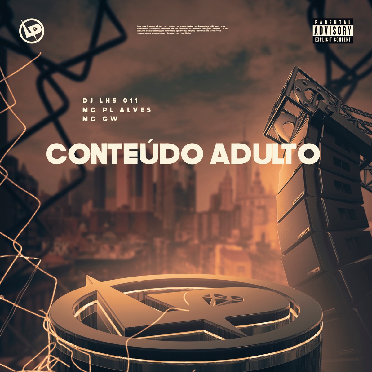 Conteúdo Adulto - Single by MC GW, mc pl alves & DJ LHS 011 album cover