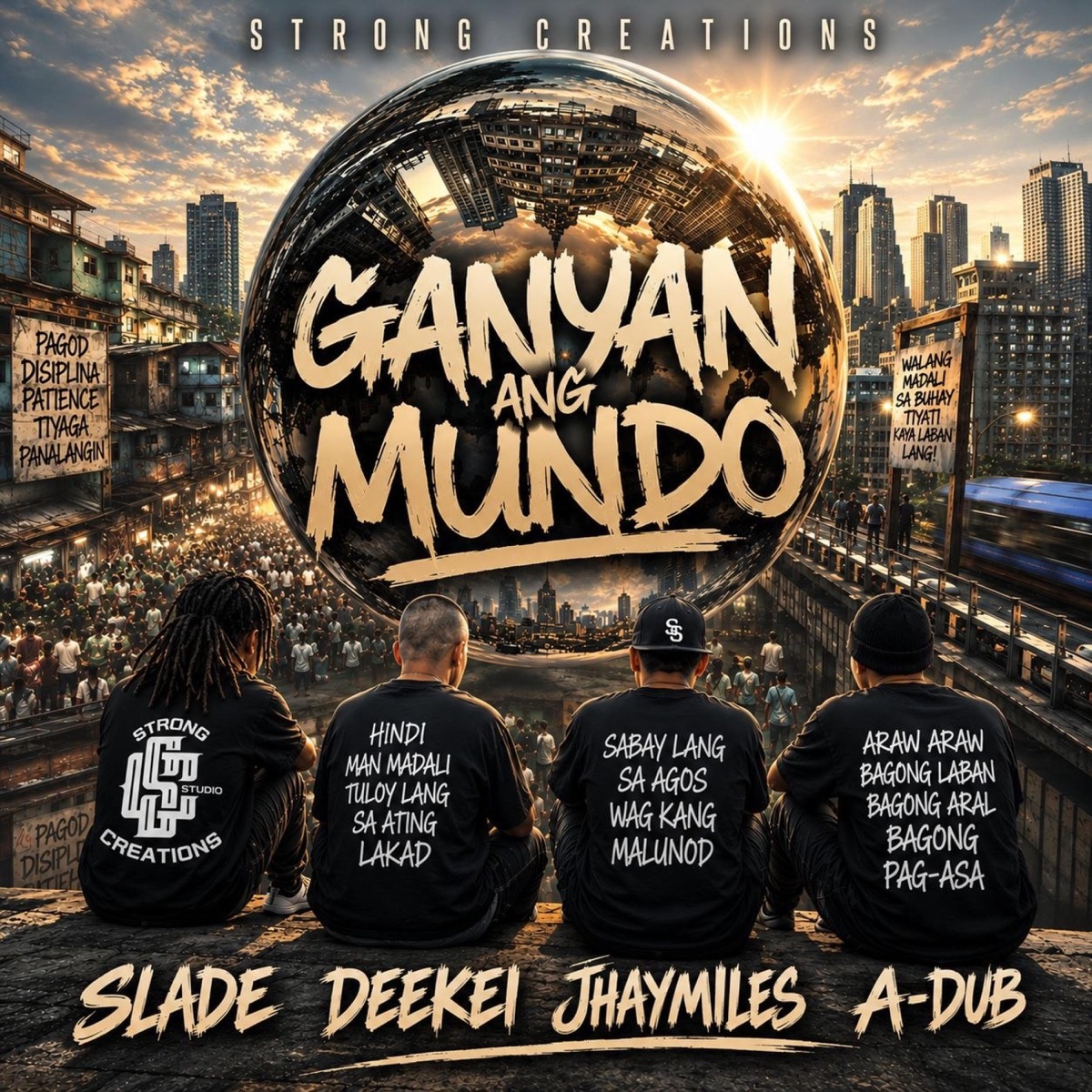 GANYAN ANG MUNDO (feat. SLADE, DEEKEI, JHAYMILES & A-DUB) - Single by Strong Creations album cover