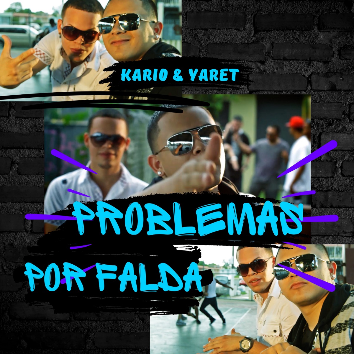 Problemas Por Falda - Single by Kario & Yaret album cover
