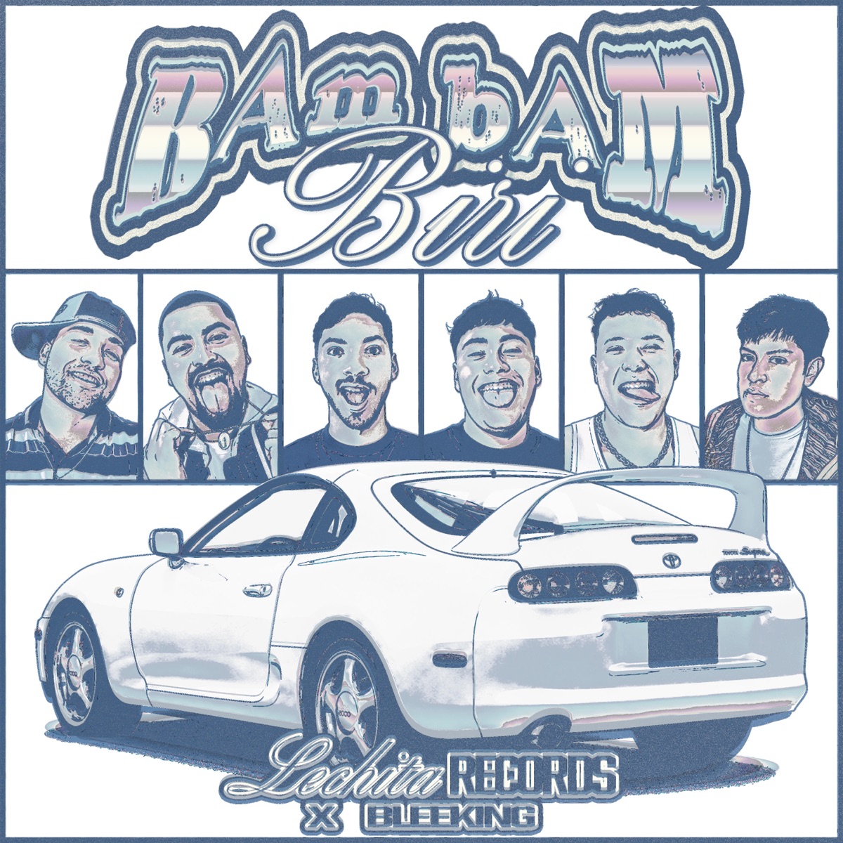 Bam Bam Biri (feat. Bleeking) - Single by Lechita Records album cover