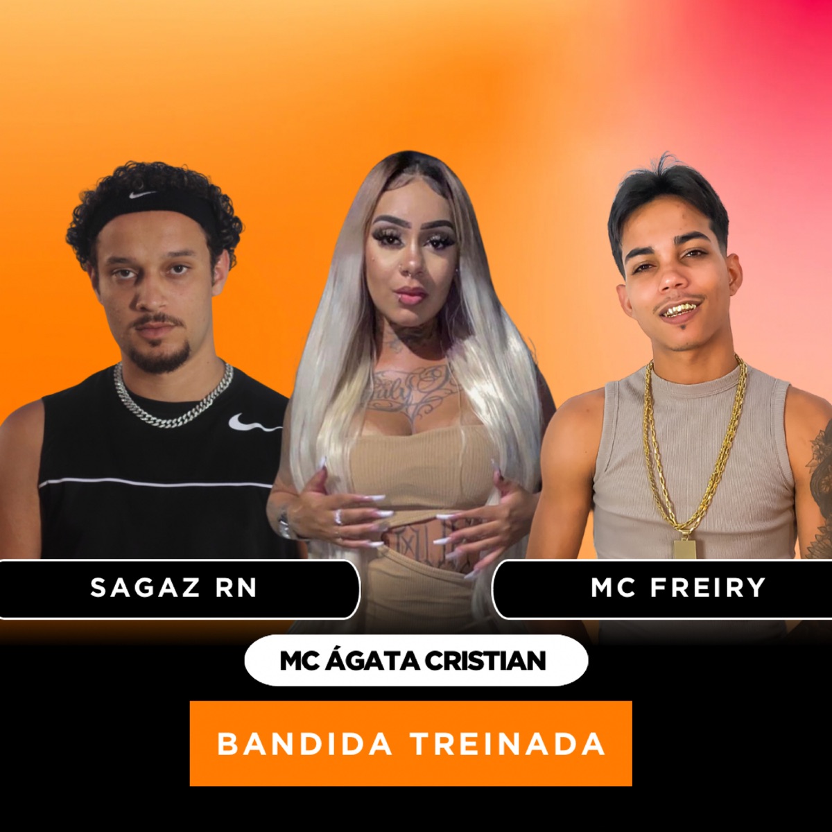 Bandida Treinada (feat. DJ Bibi Oficial) - Single by Mc Freiry, SAGAZ RN, Mc Àgata Cristian & Realfocus album cover