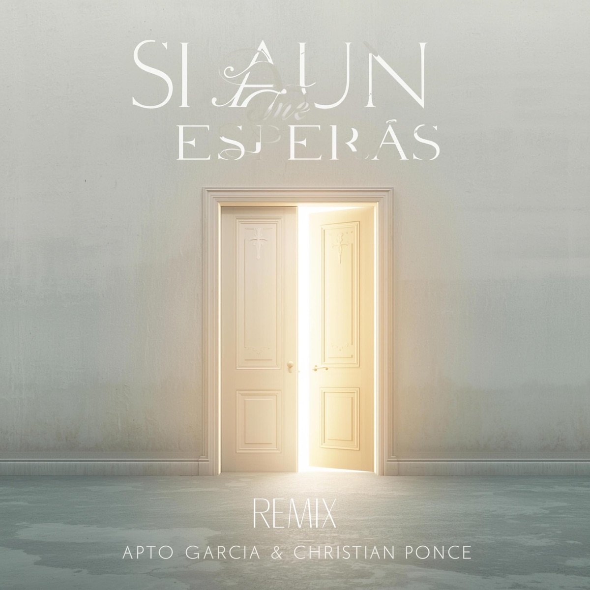 Si Aún Me Esperas (feat. Christian Ponce) [Remix] - Single by Apto Garcia album cover