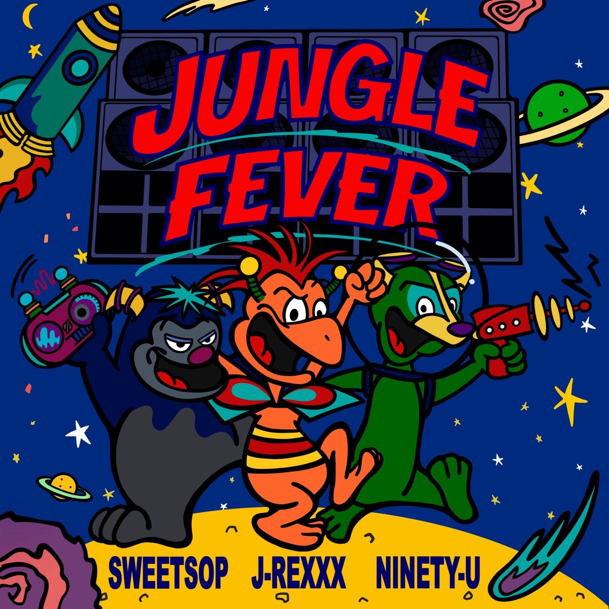 Jungle Fever - Single by J-Rexxx, NINETY-U & SWEETSOP album cover