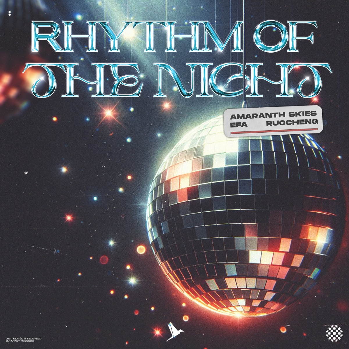 Rhythm of the Night - Single by Amaranth Skies, EFA & Ruocheng album cover