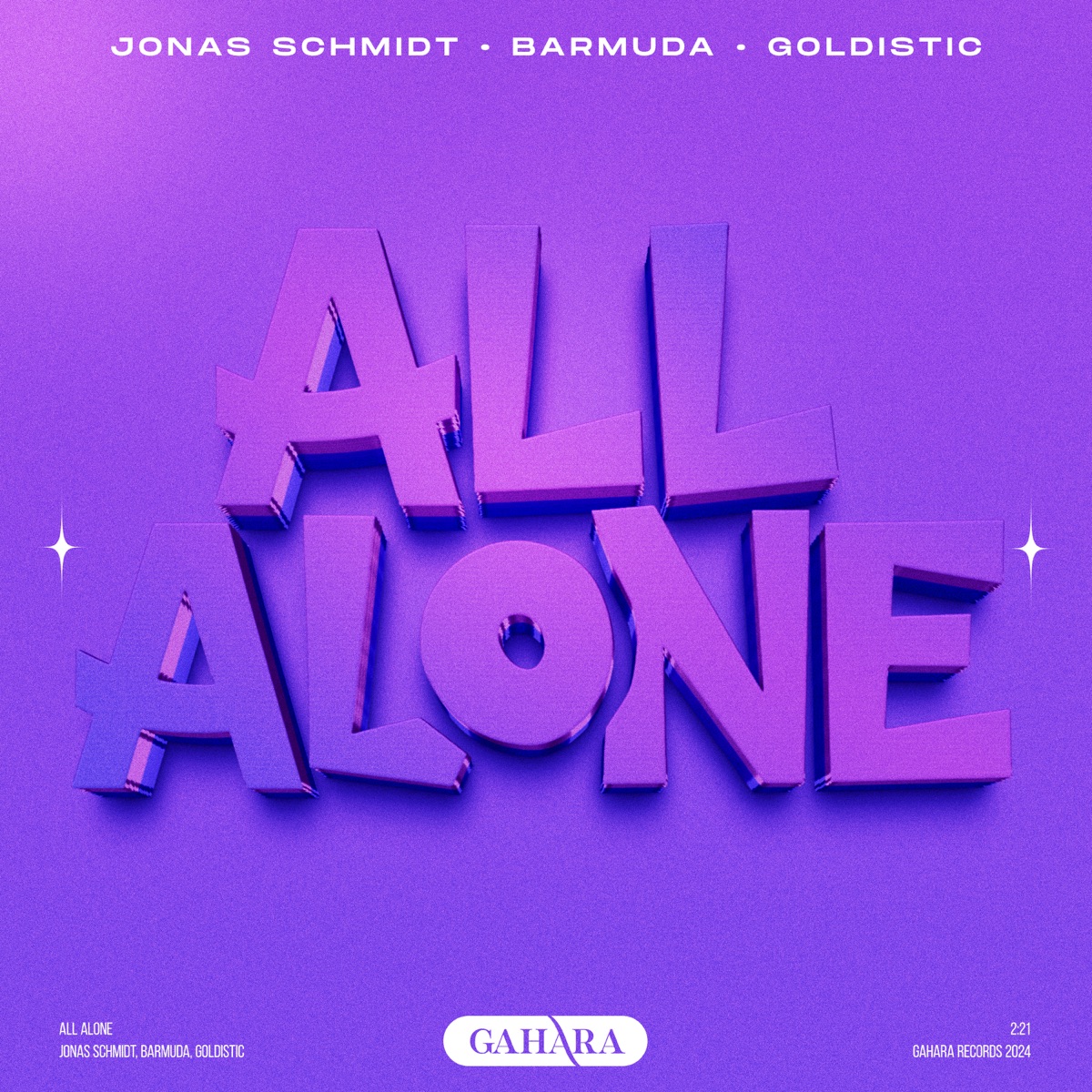 All Alone - Single by Jonas Schmidt, Barmuda & Goldistic album cover