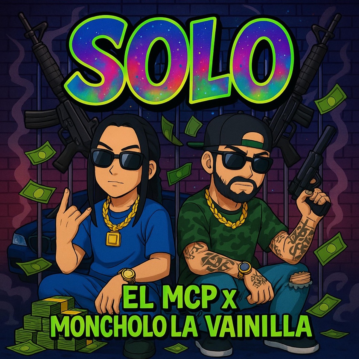 Solo (feat. Moncholo La Vainilla) - Single by EL Mcp album cover