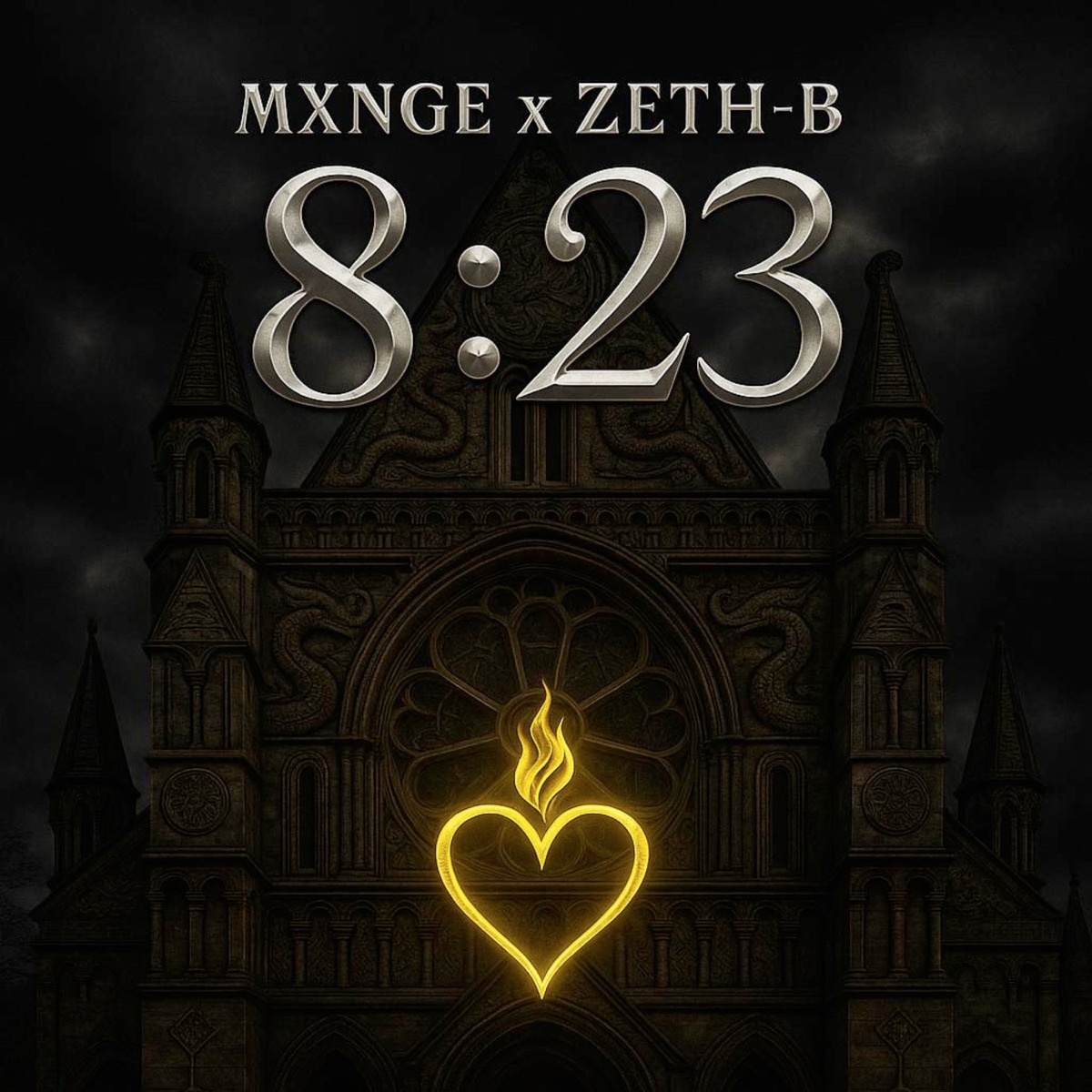 8:23 - Single by Mxnge & Zeth. B album cover