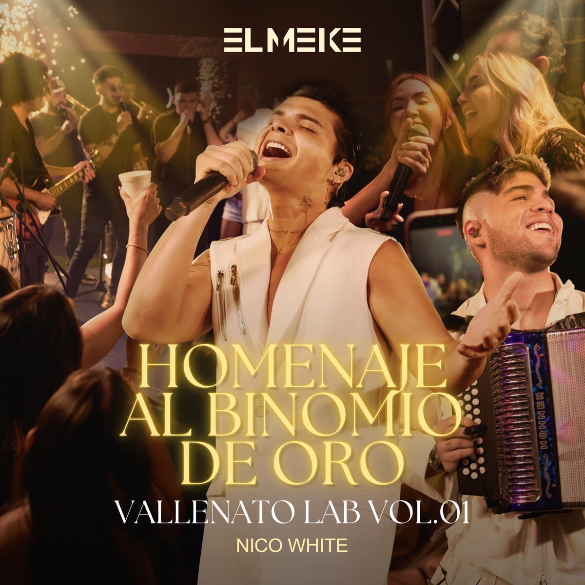 Homenaje al Binomio De Oro, Vol.1 (Vallenato Lab) - EP by El Meke & Nico White album cover