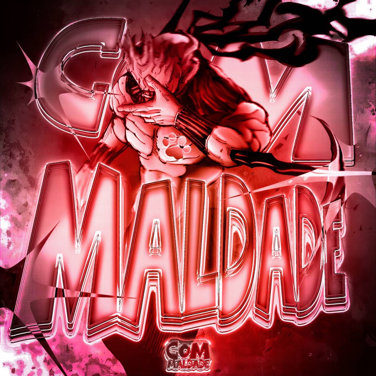 COM MALDADE - EP by VORTEXON, KAPPO & DJ ZENKI album cover