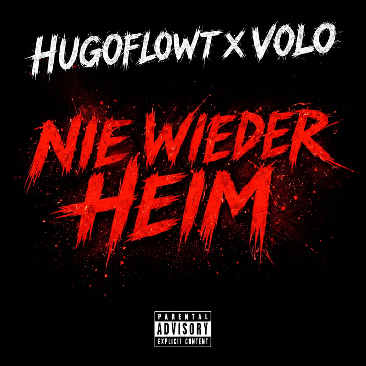 Nie wieder Heim - Single by HUGOFLOWT & VOLO album cover