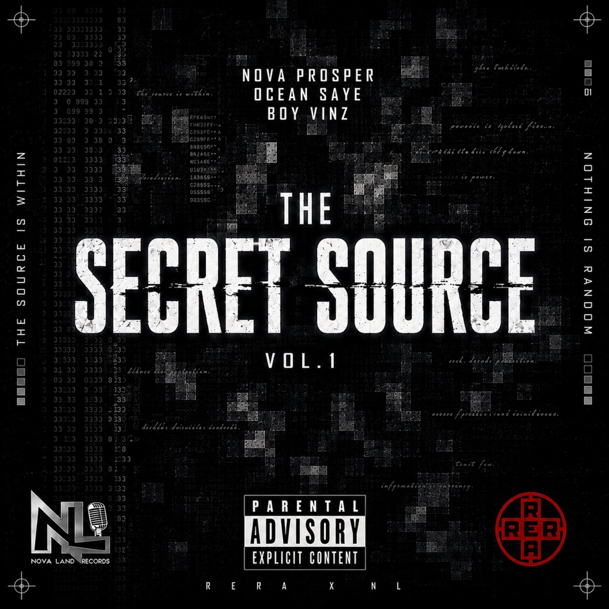 The Secret Source Vol. 1 - EP by Nova Prosper & Boy Vinz album cover