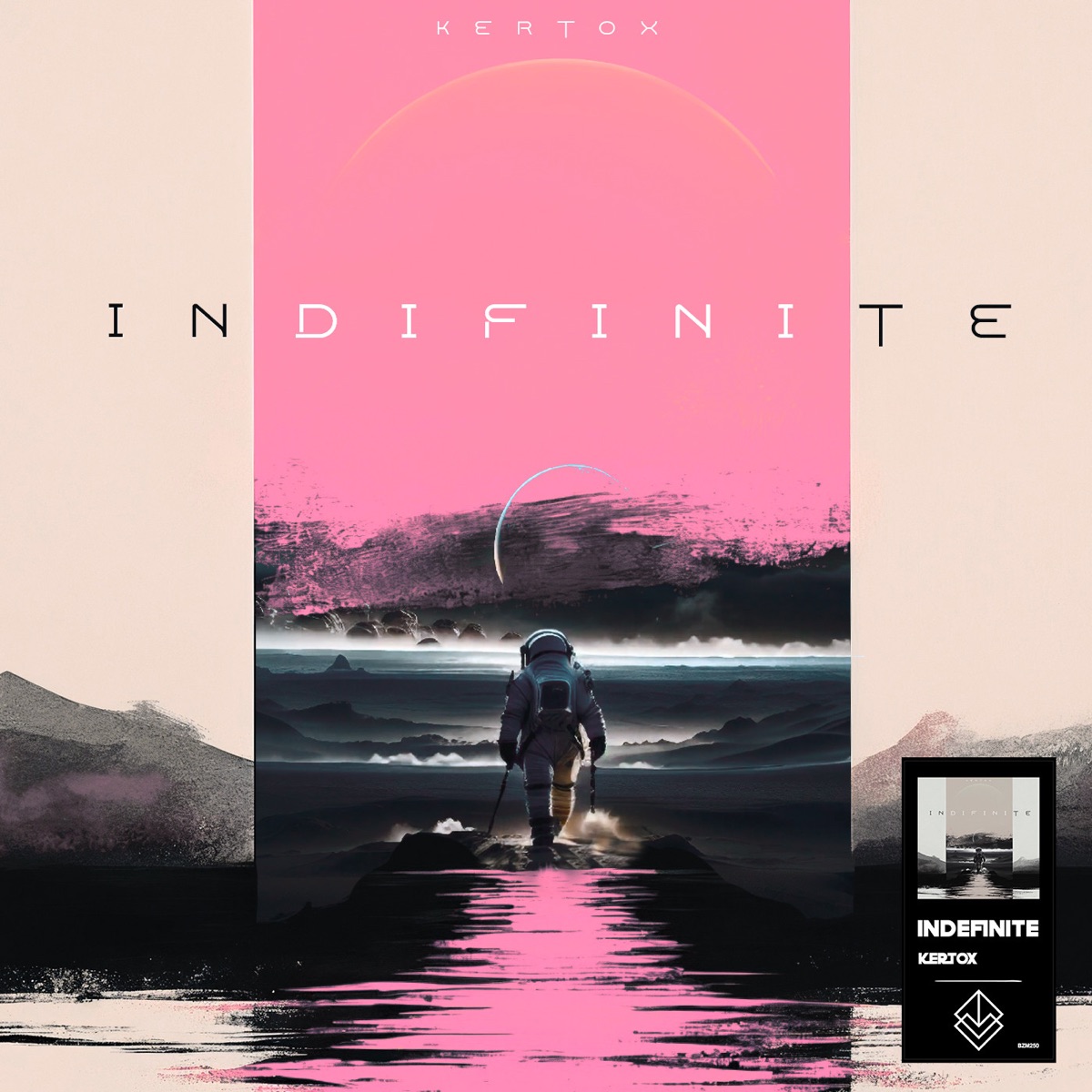 INDIFINITE - Single by Kertox album cover