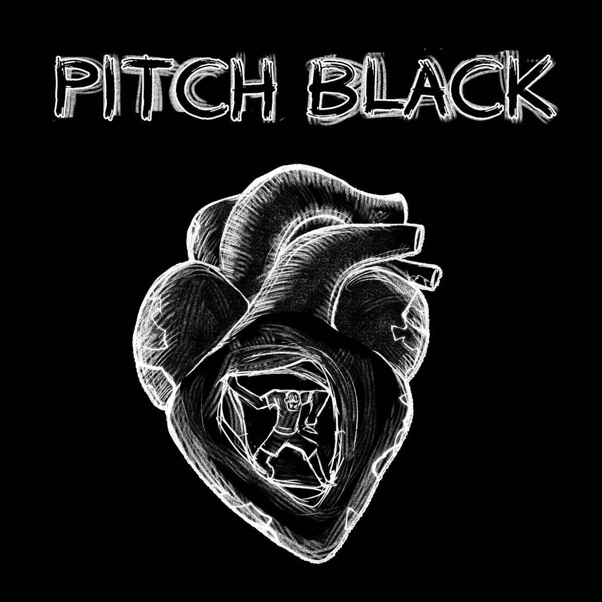 PITCH BLACK - Single by PASH album cover