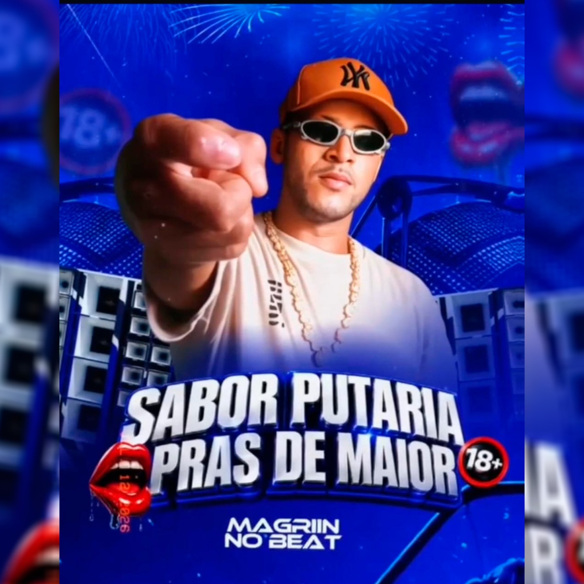 Aquela eu Fico Put4 - Single by Magrin no Beat album cover