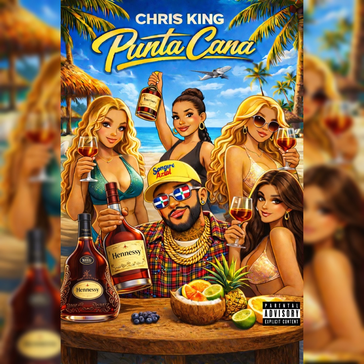 Punta Cana (Where the henny at?) - Single by Chris King album cover