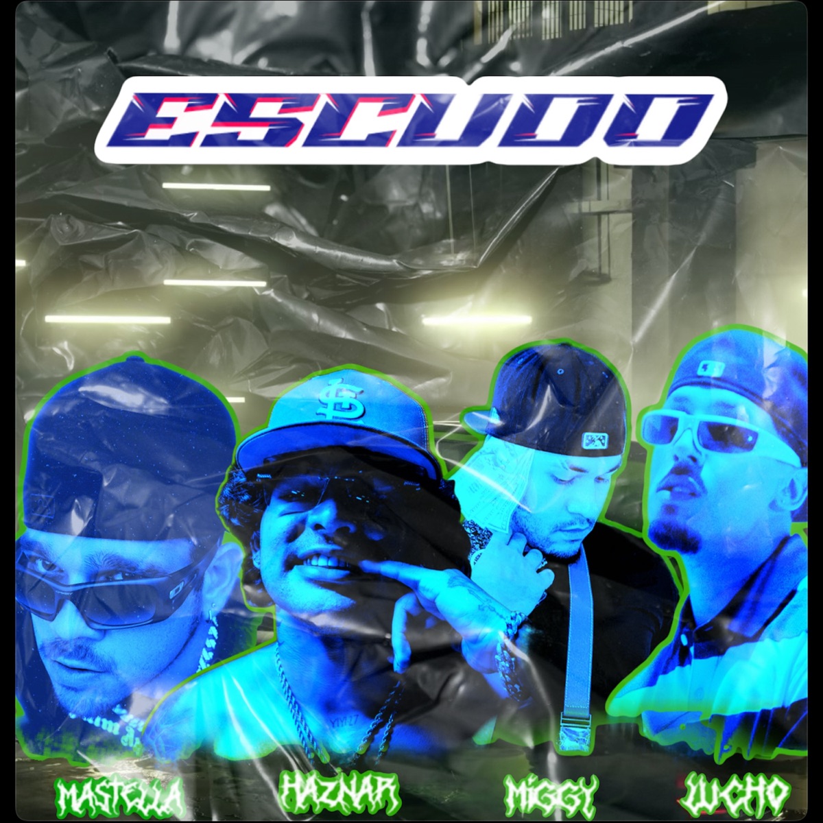 Escudo (feat. Miggy) - Single by Haznar, Lucho Mosqueda & Mastella album cover
