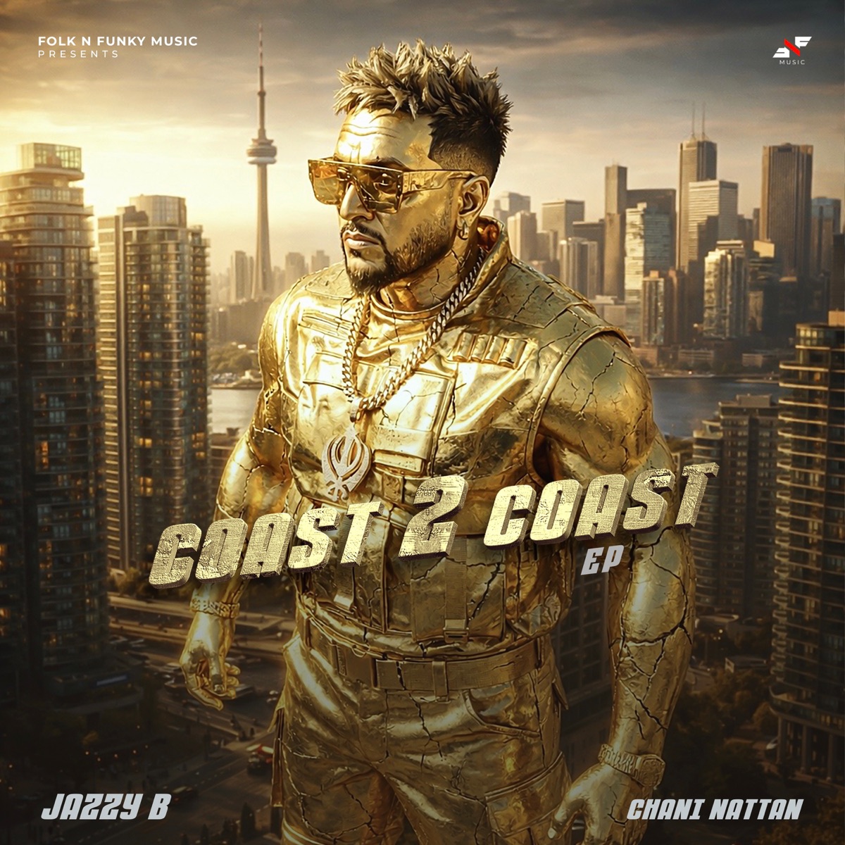Coast 2 Coast - EP by Jazzy B & Chani Nattan album cover