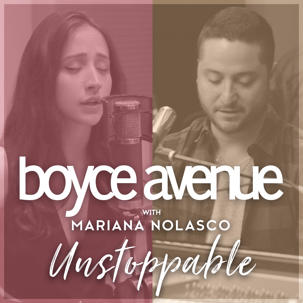 Unstoppable - Single by Boyce Avenue & Mariana Nolasco album cover