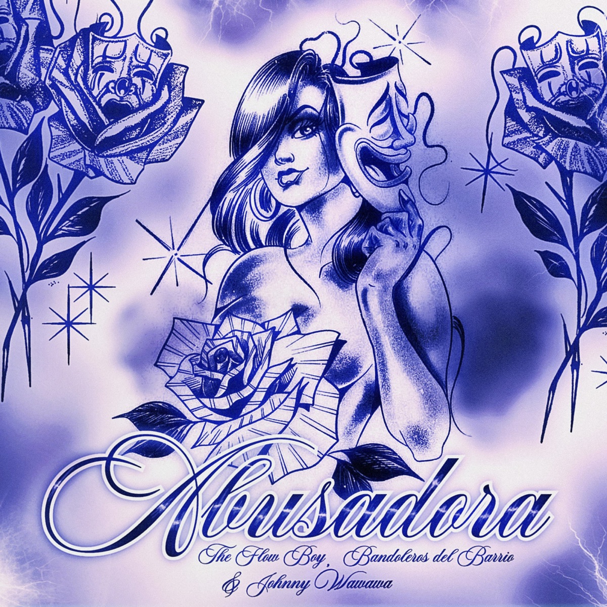 Abusadora - Single by the flow boy, Bandoleros Del Barrio & Johnny Wawawa album cover