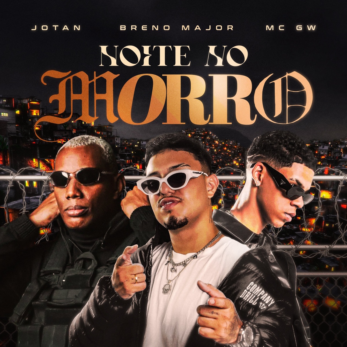 De Noite no Morro - Single by Breno Major, JOTAN & Mc Gw album cover