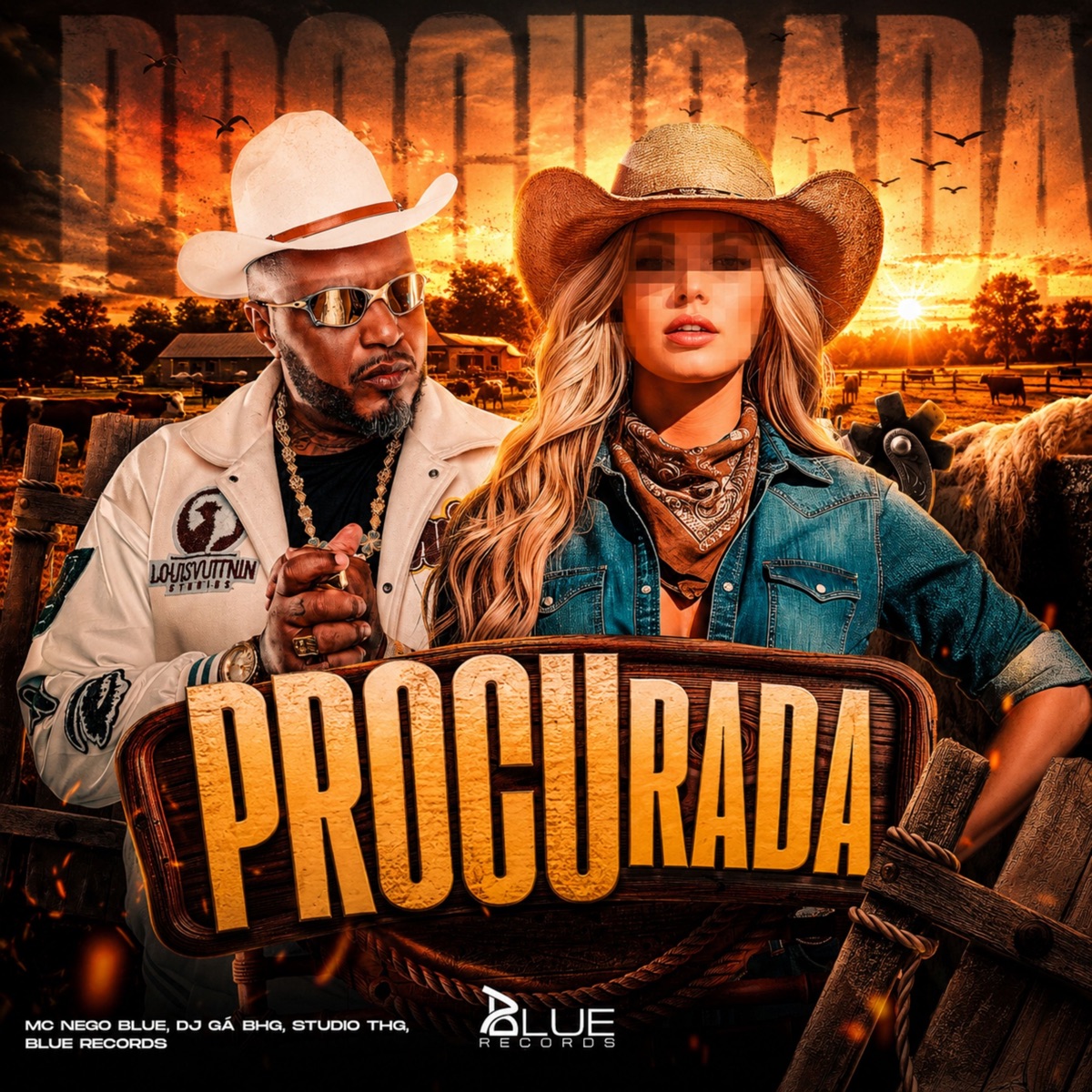 PROCURADA - Single by Mc Nego Blue & Dj Gá BHG album cover