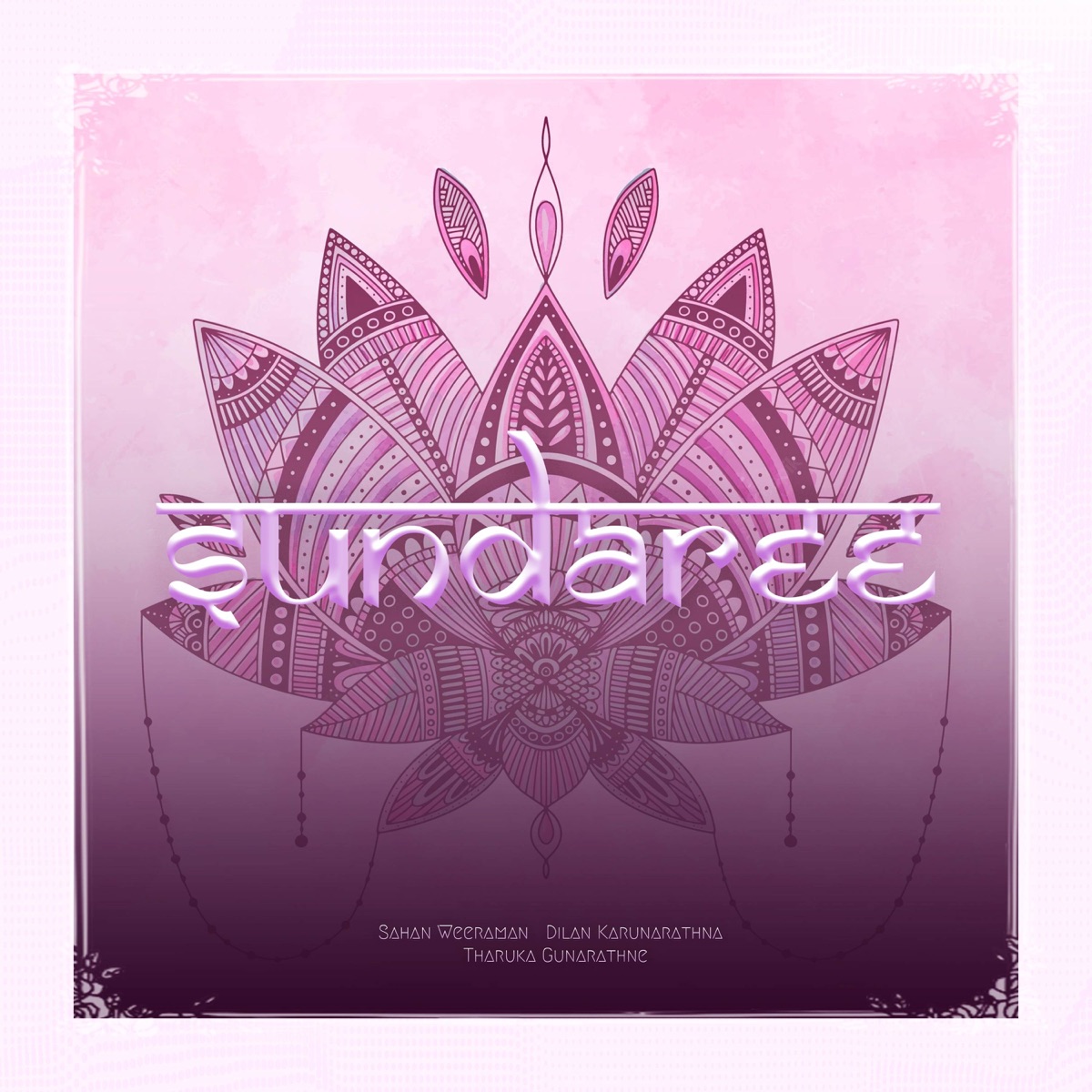 Sundaree - Single by Sahan Weeraman, Dilan Karunarathna & Tharuka Gunarathne album cover