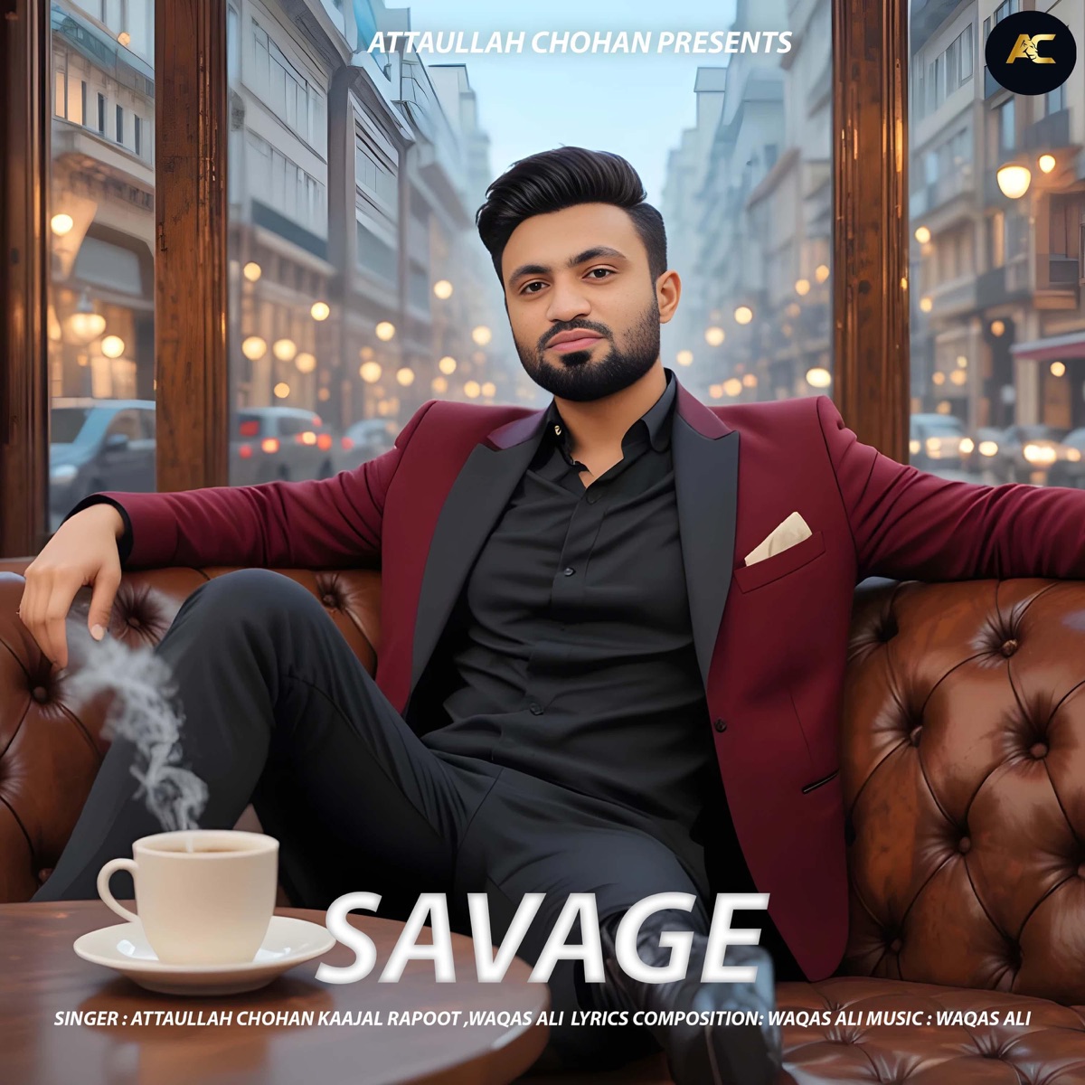 Savage - Single by Attaullah Chohan album cover