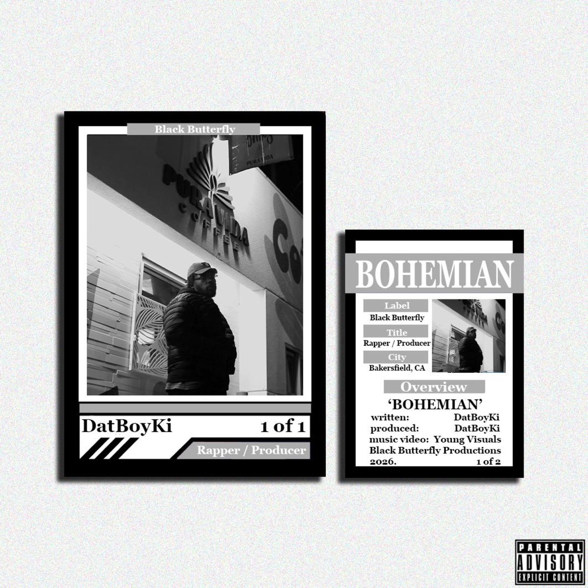 BOHEMIAN - Single by DatBoyKi album cover