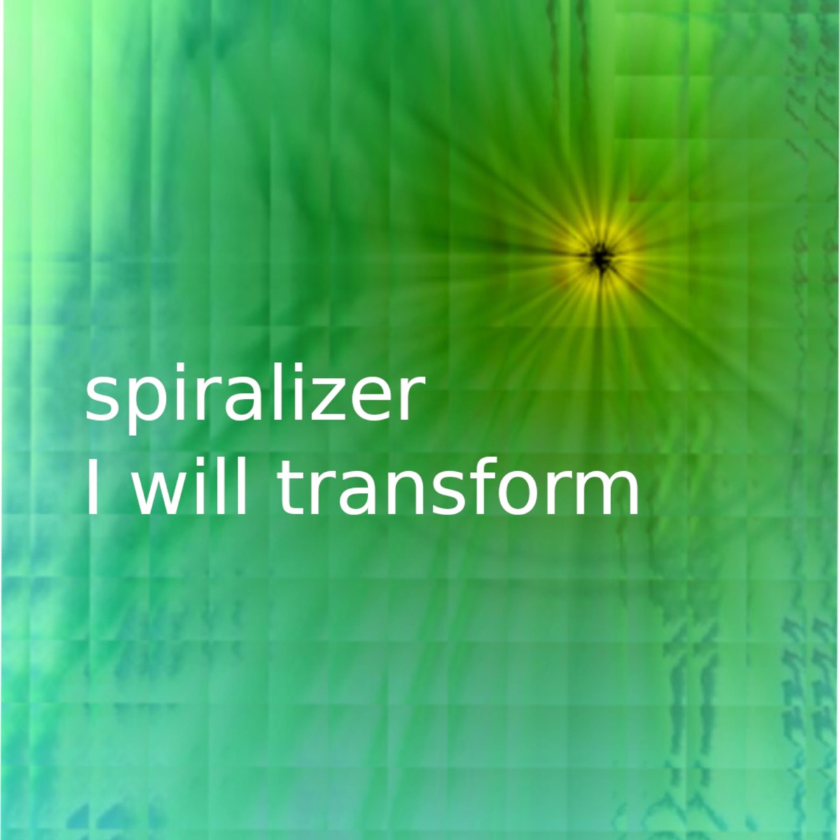 I Will Transform - Single by Spiralizer album cover
