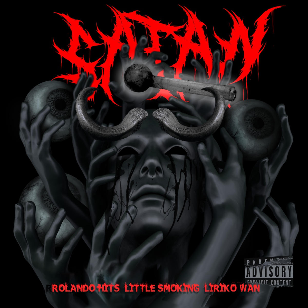 Satan - Single by Rolando Hits, Little smoking & Liriko Wan album cover