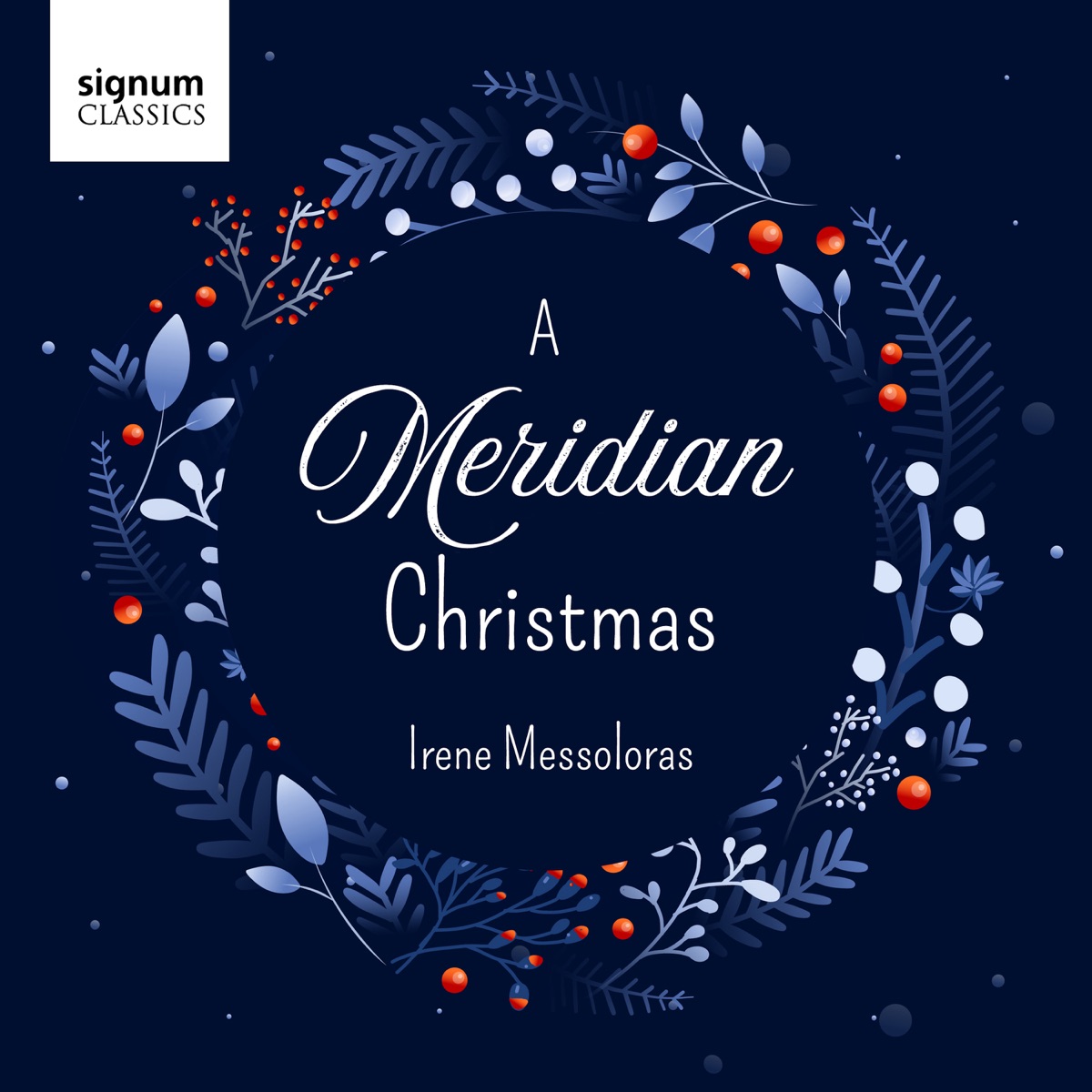 A Meridian Christmas - EP by Irene Messoloras & Meridian album cover