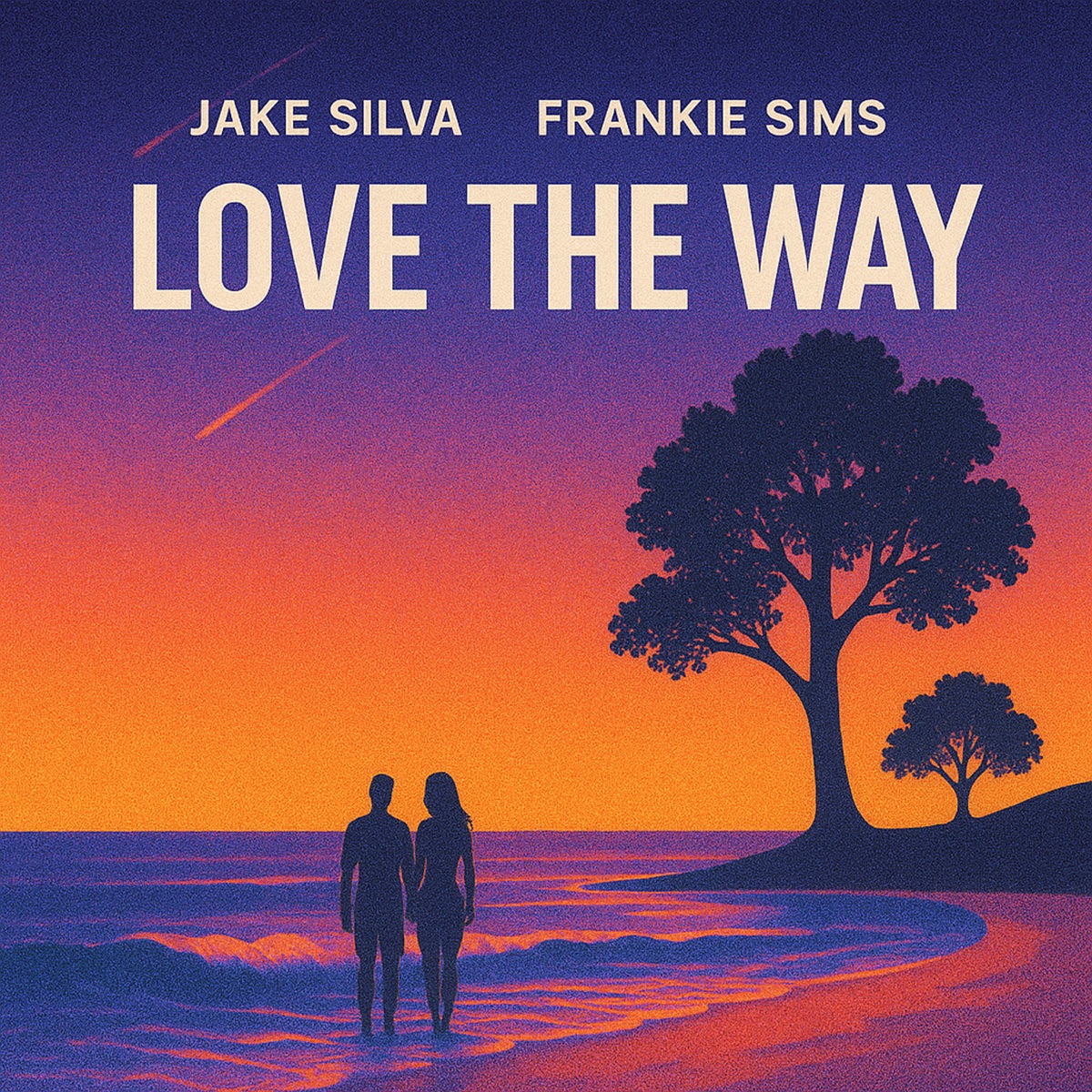 Love The Way - Single by Jake Silva & Frankie Sims album cover