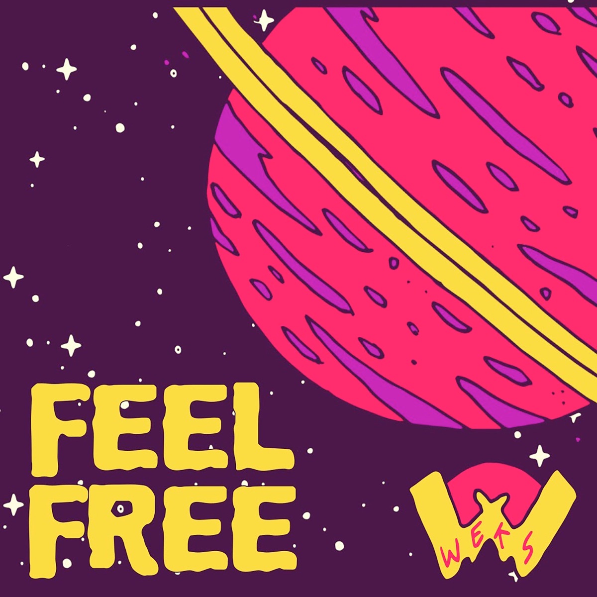 Feel Free (feat. Karen Dió) - Single by WEKS album cover