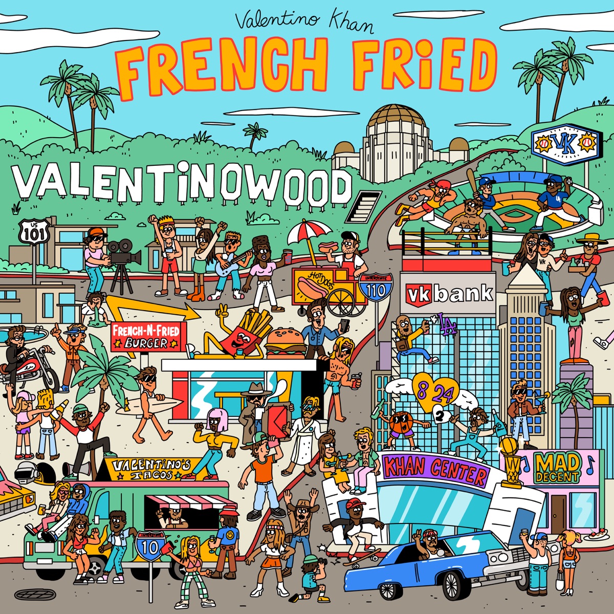 French Fried - EP by Valentino Khan album cover