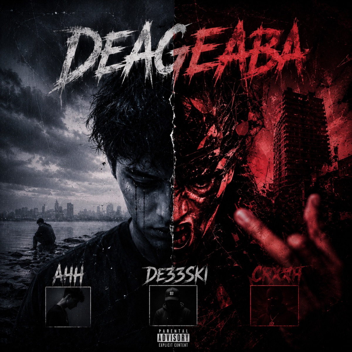 DEGEABA - Single by ProdbyTrippy, EU93N, CRXXH & De33ski album cover