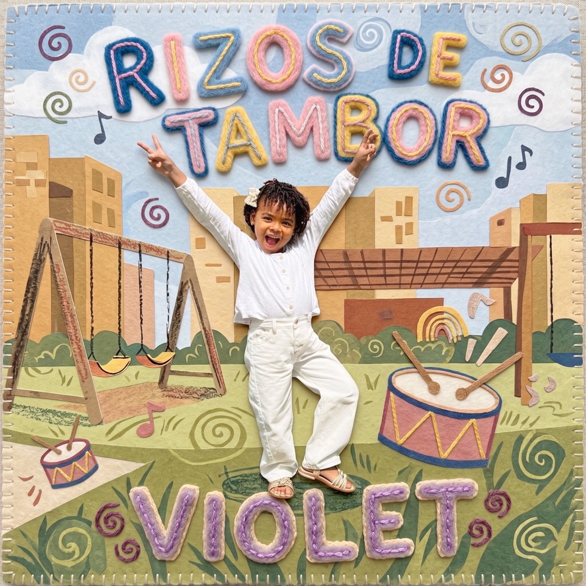 Rizos de Tambor - Single by Violet album cover