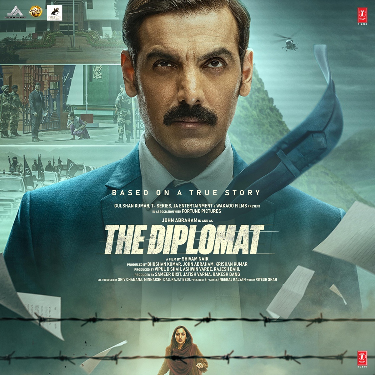 The Diplomat (Original Motion Picture Soundtrack) - Single by Manan Bhardwaj, Anurag Saikia, A.R. Rahman & Kausar Munir album cover