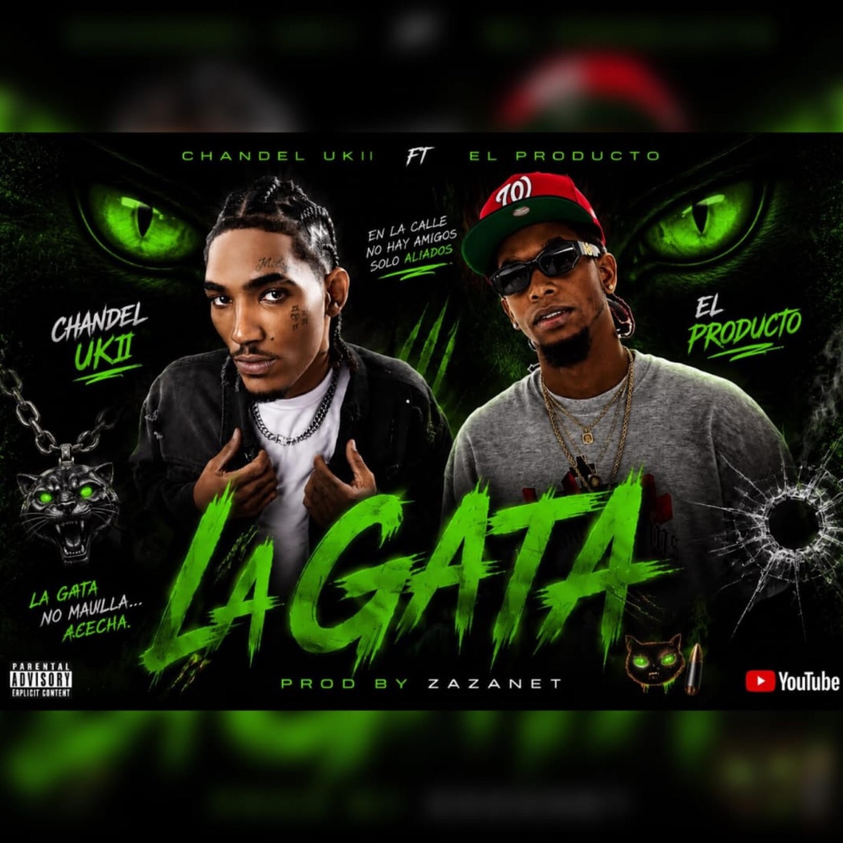 La Gata (feat. Chandell Uki & Zazanet) - Single by El Producto HD album cover