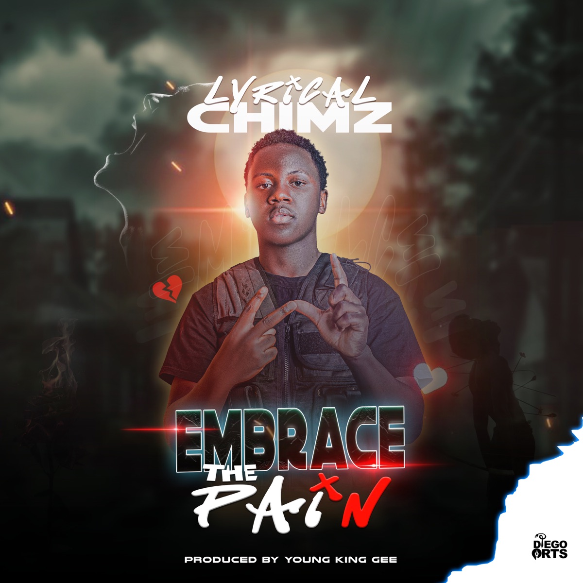Embrace The Pain - Single by Lyrical chimz album cover
