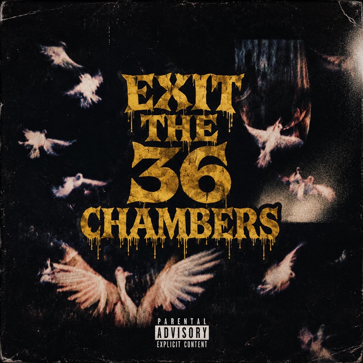 Exit The 36 Chambers - Single by The Strange Neighbour & King Kashmere album cover
