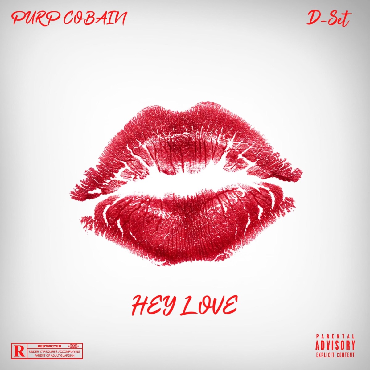 Hey Love - Single by D-Set & Purp Cobain album cover