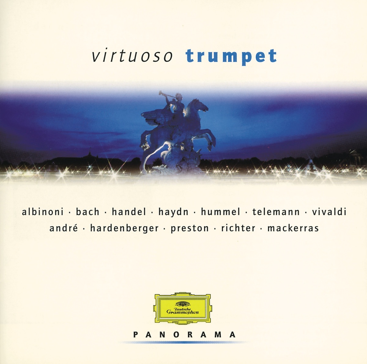 Virtuoso Trumpet by Håkan Hardenberger & Maurice André album cover